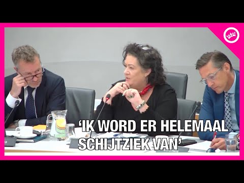 Caroline van der Plas 'SCHIJTZIEK' van asieldebat