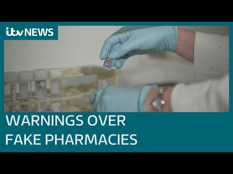 ITV News investigation finds fake pharmacies selling dangerous mislabelled drugs | ITV News