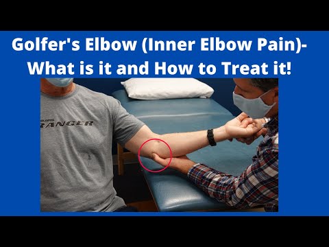 Golfer's Elbow (Inner Elbow Pain)- What is it and How to Treat it!