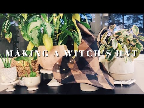 HOW TO | Make a witch hat with me in under 30 minutes!