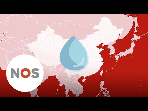 DROOGTE: In China willen ze op nog grotere schaal zelf regen opwekken