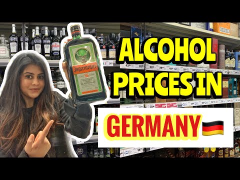Alcohol Prices in Germany | Beer or Water? Which is cheaper😉