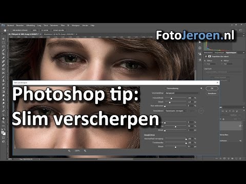 Een foto scherper maken met Slim verscherpen (Photoshop)