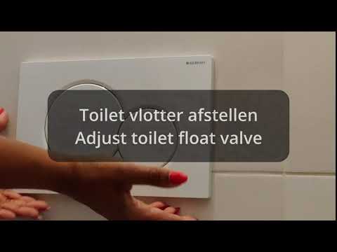 Tutorial: Toilet vlotter afstellen