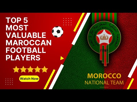 Top 5 most valuable Moroccan football players⚽️🇲🇦 #bestfootballplayers #footballers #football