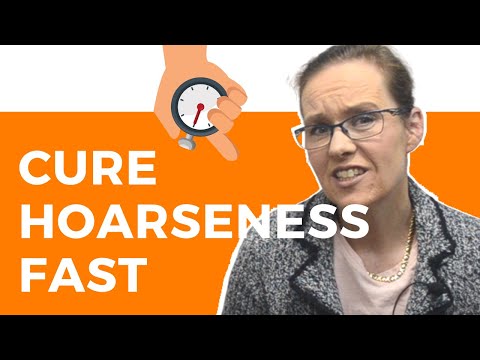 How To Cure A Hoarse Voice In an Hour (Is It Possible?)