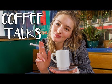 Coffee Talks | Simple Natural Makeup Routine & Dutch Coffee Shops | Sanne Vloet