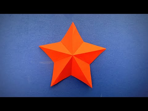 Ster Vouwen Makkelijk | Hoe een Papieren Ster wordt gemaakt | Origami Ster Makkelijk