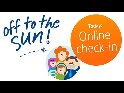 SunExpress explanation video: Online Check-in