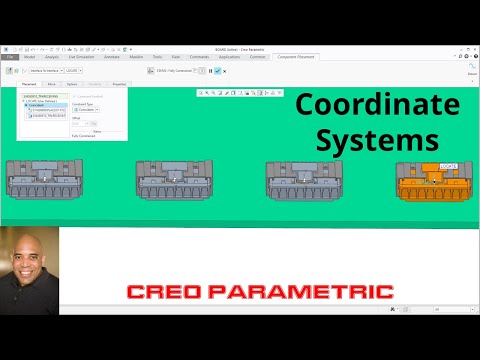 Creo Parametric - How to Create Coordinate Systems