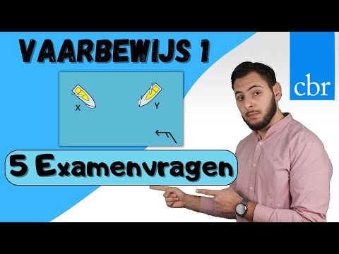 Vaarbewijs 1 - CBR Theorie Examenvragen! (2023)