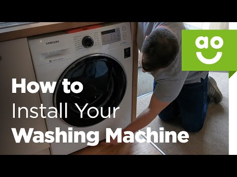 How to Install Your Washing Machine | ao.com