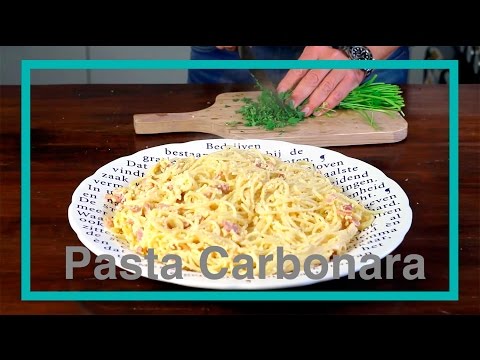 Hoe maak ik Pasta Carbonara? | Meneer in de Keuken