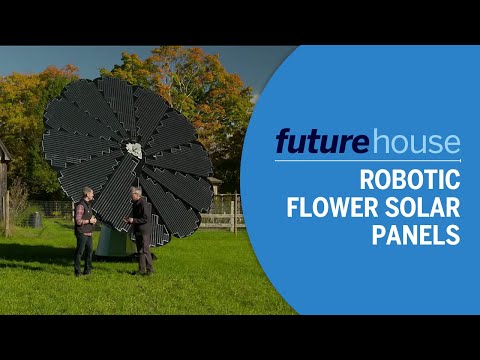 Robotic Flower Solar Panels | Future House | Ask This Old House