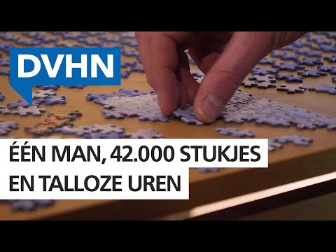 Luuk maakt één-na-grootste puzzel ter wereld