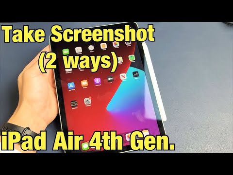 iPad Air 4: How to Take Screenshot (2 ways)