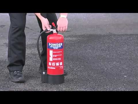 Fire Warden Powder extinguisher