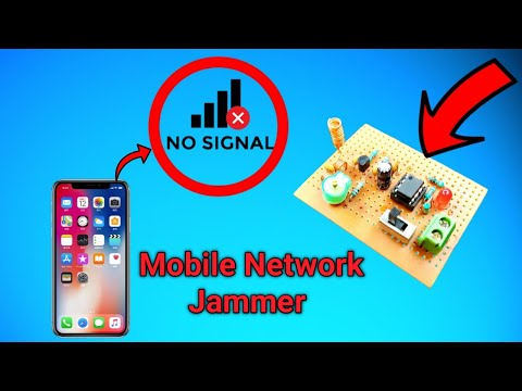How to make a Mobile Network Jammer using 555 timer  ||