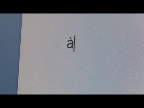 How To Type Letters With Accents