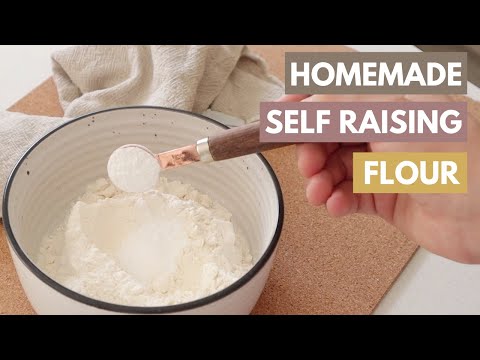 HOW TO MAKE SELF RAISING FLOUR AT HOME