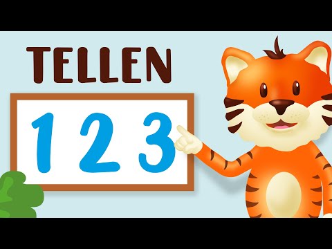 Learn to count Dutch ✅ Count from 1 to 10 1️⃣2️⃣3️⃣ Learning numbers for toddlers