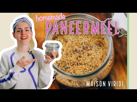 Heel makkelijk zelf PANEERMEEL MAKEN! Zo maak ik altijd restjes oud brood op