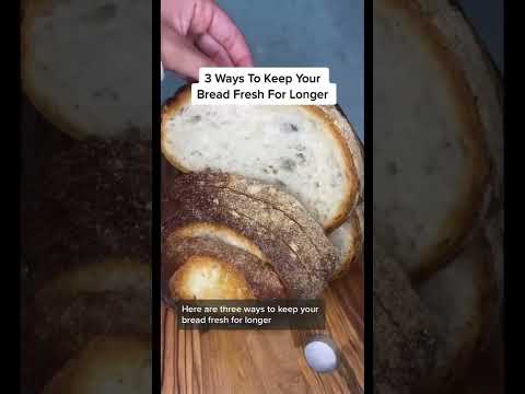 3 Ways To Keep Your Bread Fresh For Longer! #shorts