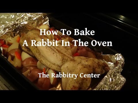 How To Bake A Rabbit In The Oven