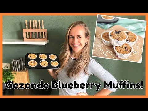 Gezonde Muffins met Bosbessen - Makkelijk Recept! // OPTIMAVITA