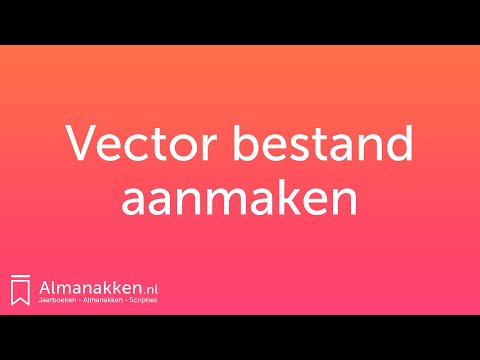 Vector bestand aanmaken in Illustrator