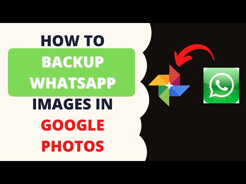 How to Backup Whatsapp Images in Google Photos || How to Save Whatsapp Photos in Google Photos