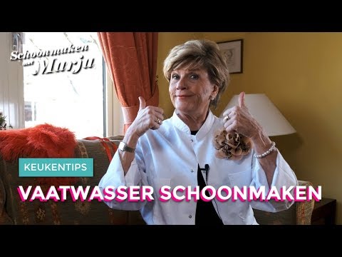 Vaatwasser schoonmaken en schoonhouden 💦 Schoonmaken met Marja Middeldorp