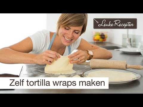 Zelf tortilla wraps maken