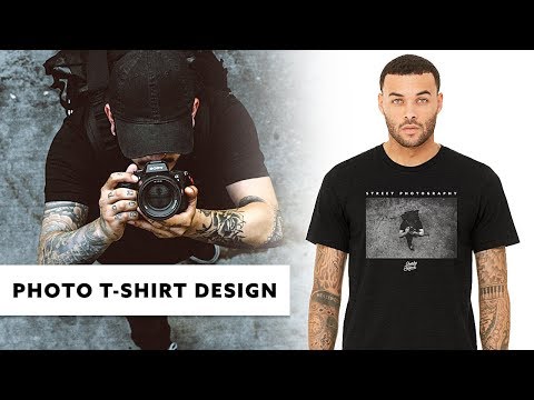 Turn Your Photo Into A Shirt Design & Prepare It For Screen Printing - Photoshop Tutorial