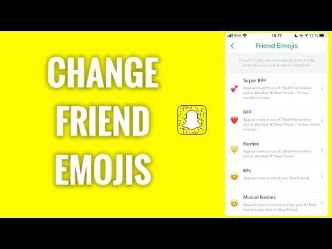 How To Change Snapchat Friend Emojis